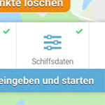 Schiffsdaten eingeben