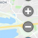 Karte vergrößern und verkleinern