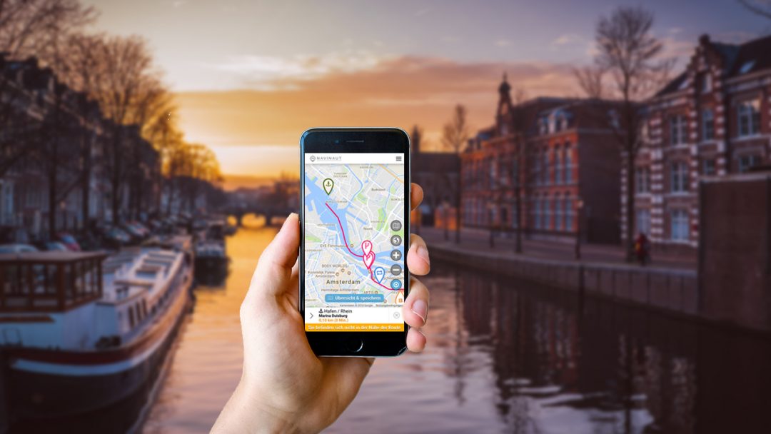 GPS Kartenplotter App fürs Boot - Navigation auf dem Wasser